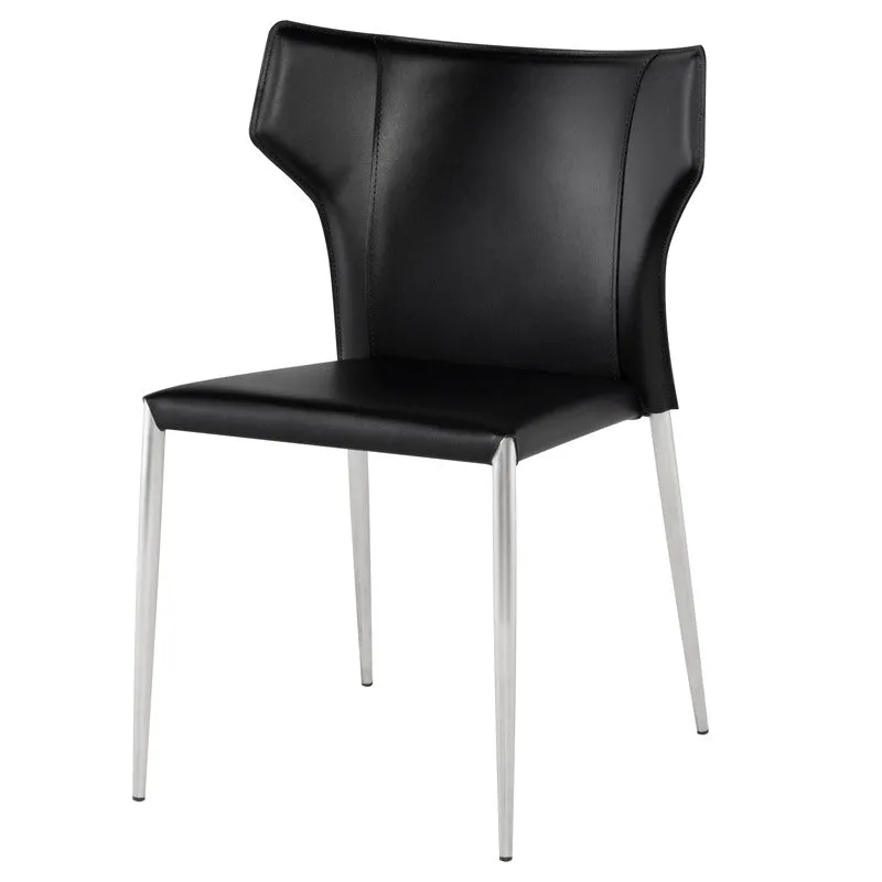 Wayne Dining Chair With Metal Legs