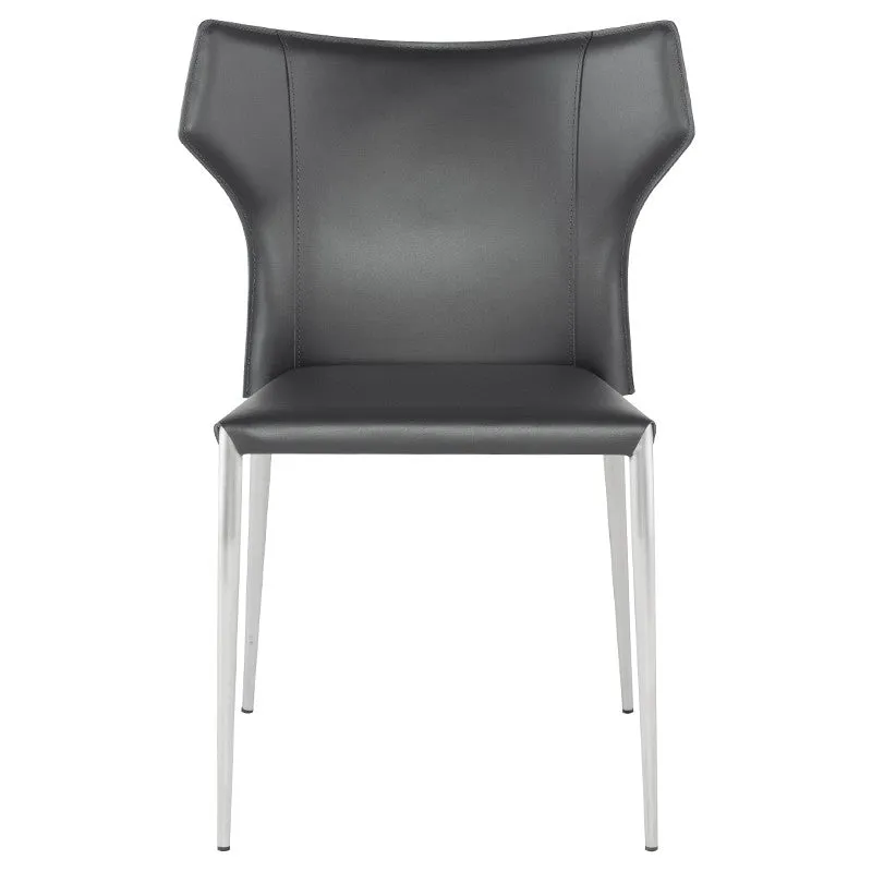 Wayne Dining Chair With Metal Legs