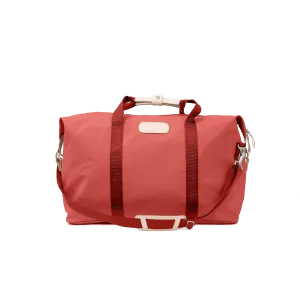 Weekender - Coral Coated Canvas