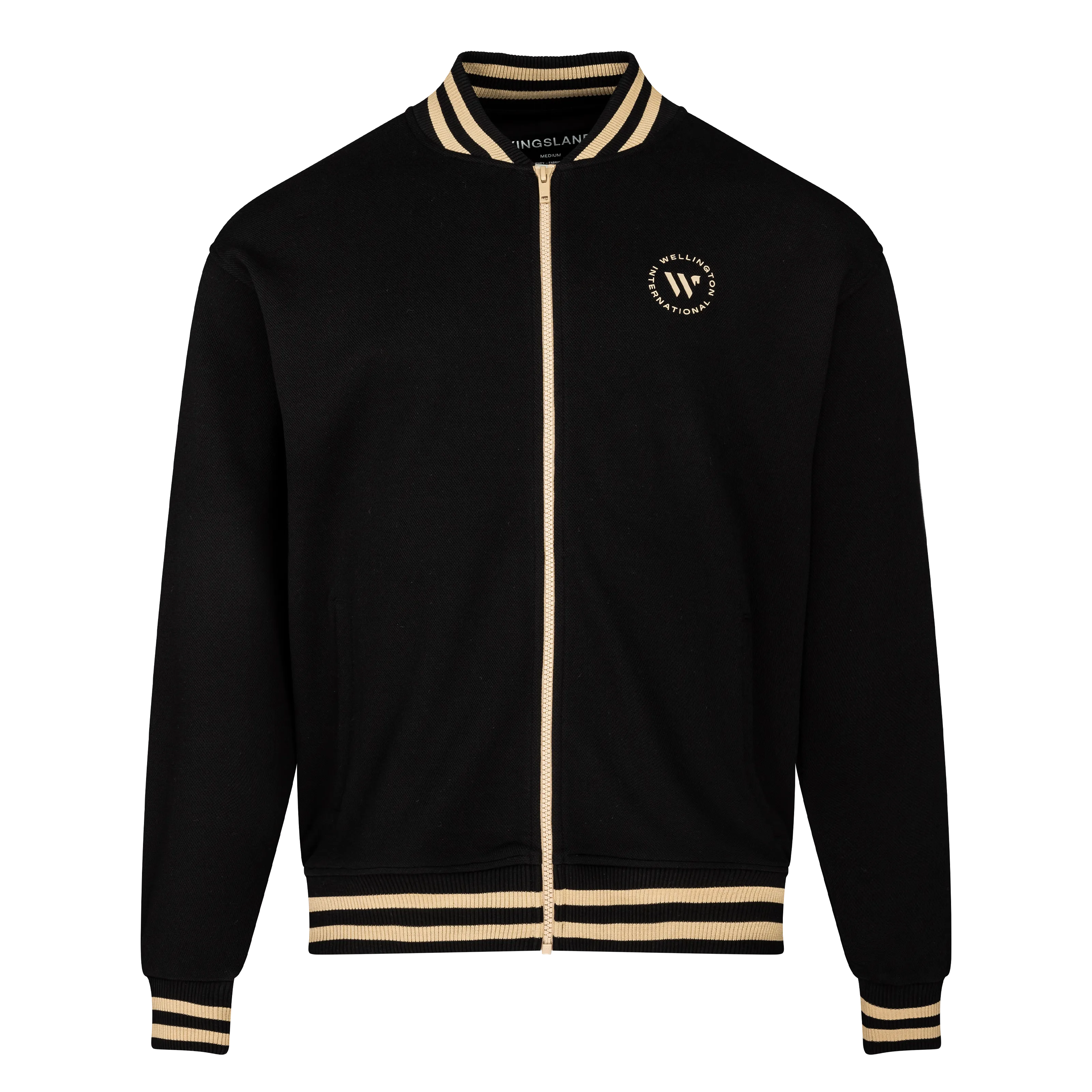 Wellington International Mens Classic Bomber Jacket