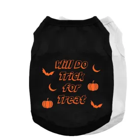 Will Do Trick for Treat Pet Shirt