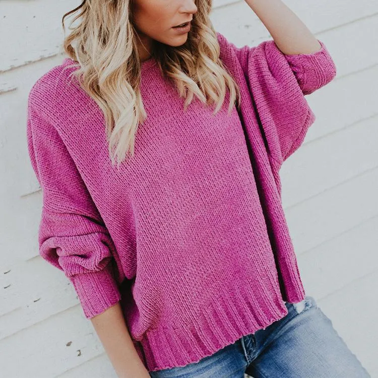 Women Backless Lace Up Sweaters