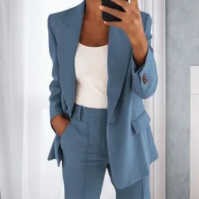 Women Long Sleeve Blazer