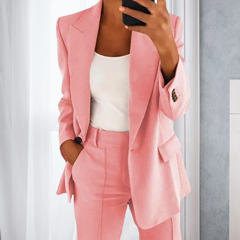 Women Long Sleeve Blazer