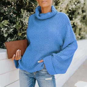 Women Turtleneck Knitting Fall Sweaters