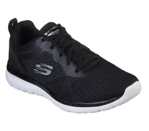 Womens Skechers Bountiful Quickpath Black/White Running Sport Shoes