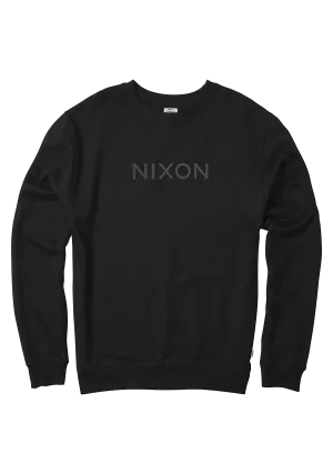 Wordmark Crew Sweatshirt - Black