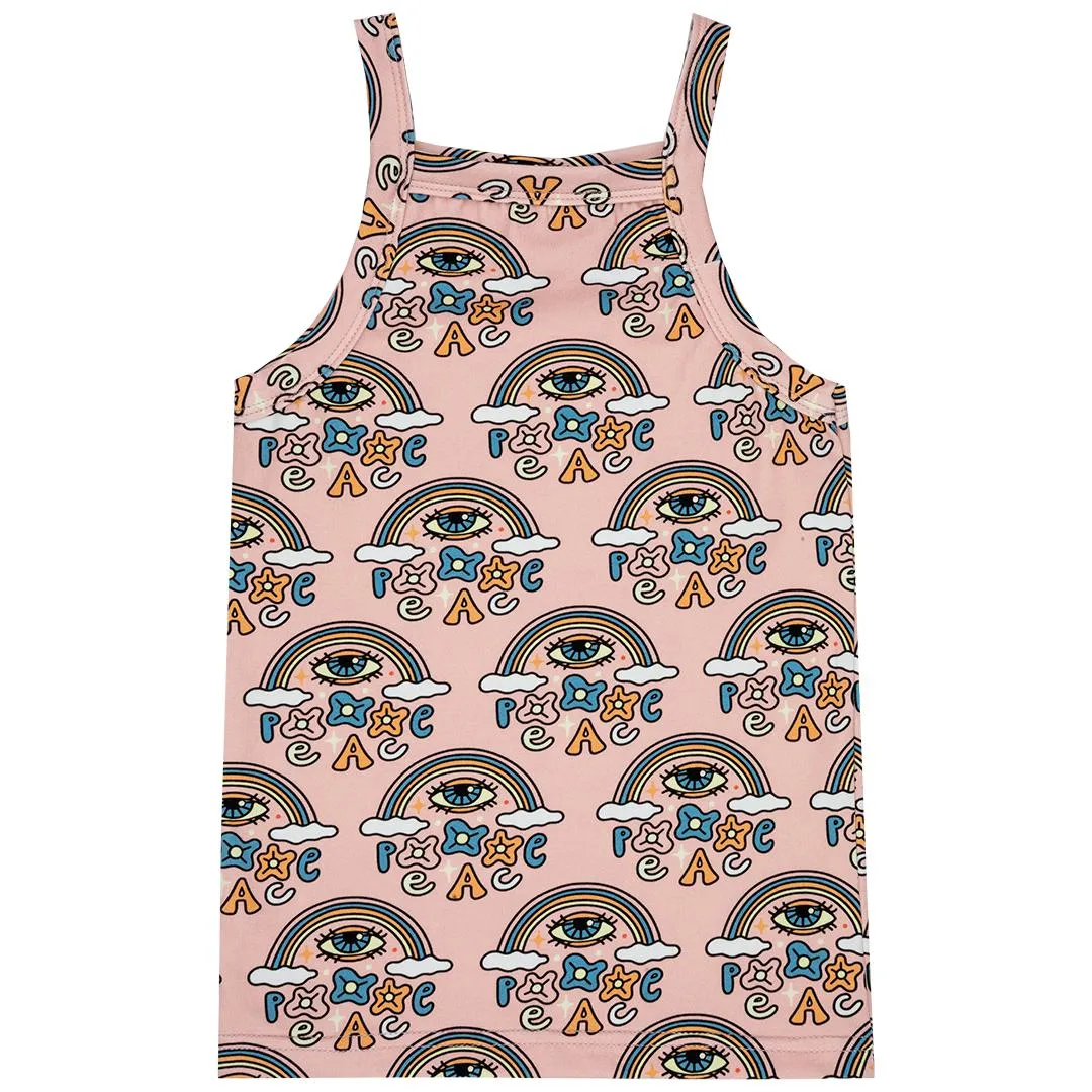 World Peace Tank Top - Powder Pink