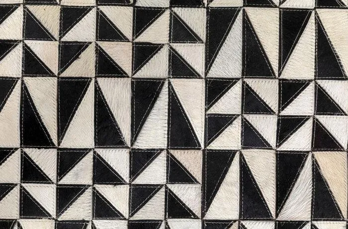 Zigzag Leather Carpet