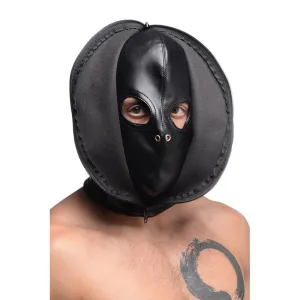 Zip Front Bondage Hood